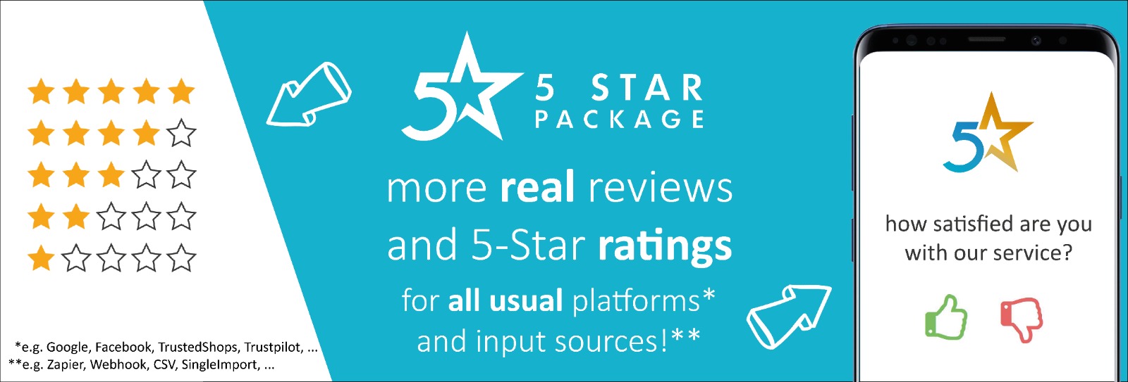 5 Stars Rating Funnel WordPress Plugin | RRatingg